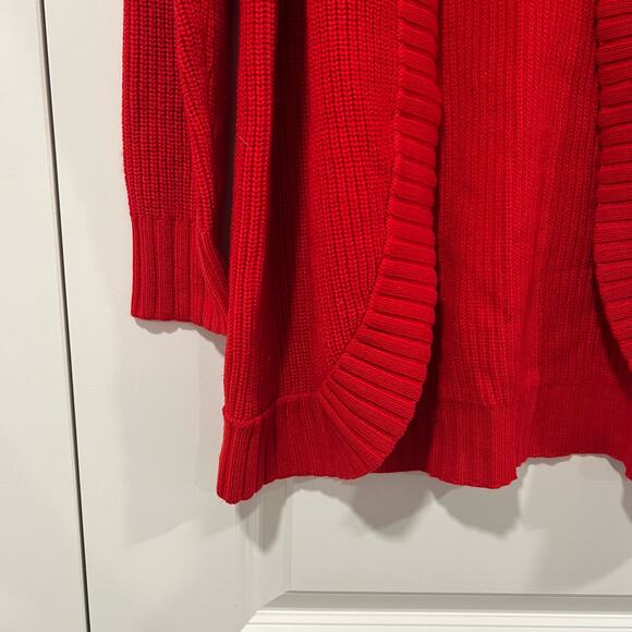 NWOT Charter Club Core Fashion Women's Cardigan Red ice XXL Plus MSRP $79 - Picture 7 of 7
